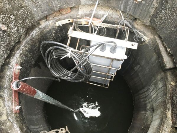 工业园区水位检测井